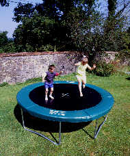 Cosmic Bouncer trampoline